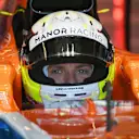 Jordan King (GBR) Manor Racing MRT05 at Formula One World Championship, Rd18, United States Grand Prix, Practice, Circuit of the Americas, Austin, Texas, USA, Friday 21 October 2016. © Sutton Images