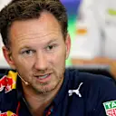Christian Horner (GBR) Red Bull Racing Team Principal in the Press Conference at Formula One World Championship, Rd18, United States Grand Prix, Practice, Circuit of the Americas, Austin, Texas, USA, Friday 21 October 2016. © Sutton Images