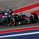 Fernando Alonso (ESP) McLaren MP4-31 at Formula One World Championship, Rd18, United States Grand Prix, Practice, Circuit of the Americas, Austin, Texas, USA, Friday 21 October 2016. © Sutton Images