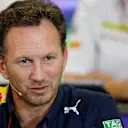 Christian Horner (GBR) Red Bull Racing Team Principal in the Press Conference at Formula One World Championship, Rd18, United States Grand Prix, Practice, Circuit of the Americas, Austin, Texas, USA, Friday 21 October 2016. © Sutton Images
