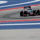 Romain Grosjean (FRA) Haas VF-16 at Formula One World Championship, Rd18, United States Grand Prix, Qualifying, Circuit of the Americas, Austin, Texas, USA, Saturday 22 October 2016. © Sutton Images