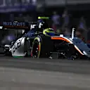 Sergio Perez (MEX) Force India VJM09 at Formula One World Championship, Rd18, United States Grand Prix, Qualifying, Circuit of the Americas, Austin, Texas, USA, Saturday 22 October 2016. © Sutton Images