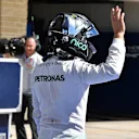 Nico Rosberg (GER) Mercedes AMG F1 celebrates in parc ferme at Formula One World Championship, Rd18, United States Grand Prix, Qualifying, Circuit of the Americas, Austin, Texas, USA, Saturday 22 October 2016. © Sutton Images