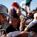 Lewis Hamilton (GBR) Mercedes AMG F1 signs autographs for the fans at Formula One World Championship, Rd18, United States Grand Prix, Qualifying, Circuit of the Americas, Austin, Texas, USA, Saturday 22 October 2016. © Sutton Images