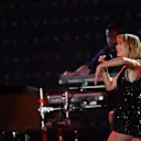 Taylor Swift (USA) in concert at Formula One World Championship, Rd18, United States Grand Prix, Qualifying, Circuit of the Americas, Austin, Texas, USA, Saturday 22 October 2016. © Sutton Images