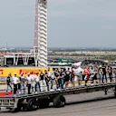 Drivers parade at Formula One World Championship, Rd18, United States Grand Prix, Race, Circuit of the Americas, Austin, Texas, USA, Sunday 23 October 2016. © Sutton Images