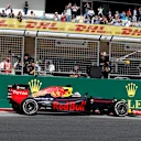 Daniel Ricciardo (AUS) Red Bull Racing RB12 crosses the line to take third place at Formula One World Championship, Rd18, United States Grand Prix, Race, Circuit of the Americas, Austin, Texas, USA, Sunday 23 October 2016. © Sutton Images