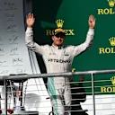 Nico Rosberg (GER) Mercedes AMG F1 celebrates on the podium at Formula One World Championship, Rd18, United States Grand Prix, Race, Circuit of the Americas, Austin, Texas, USA, Sunday 23 October 2016. © Sutton Images