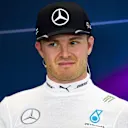 Nico Rosberg (GER) Mercedes AMG F1 in the Press Conference at Formula One World Championship, Rd18, United States Grand Prix, Race, Circuit of the Americas, Austin, Texas, USA, Sunday 23 October 2016. © Sutton Images