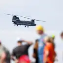 Air display at Formula One World Championship, Rd18, United States Grand Prix, Race, Circuit of the Americas, Austin, Texas, USA, Sunday 23 October 2016. © Sutton Images