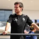 Jolyon Palmer (GBR) Renault Sport F1 Team on the drivers parade at Formula One World Championship, Rd18, United States Grand Prix, Race, Circuit of the Americas, Austin, Texas, USA, Sunday 23 October 2016. © Sutton Images