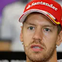 Sebastian Vettel (GER) Ferrari in the Press Conference at Formula One World Championship, Rd18, United States Grand Prix, Preparations, Circuit of the Americas, Austin, Texas, USA, Thursday 20 October 2016. © Sutton Images