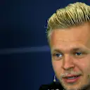 Kevin Magnussen (DEN) Renault Sport F1 Team in the Press Conference at Formula One World Championship, Rd18, United States Grand Prix, Preparations, Circuit of the Americas, Austin, Texas, USA, Thursday 20 October 2016. © Sutton Images