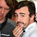 Fernando Alonso (ESP) McLaren at Formula One Testing, Day One, Yas Marina Circuit, Abu Dhabi, UAE, Tuesday 28 November 2017. © Mark Sutton/Sutton Images