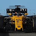 Carlos Sainz jr (ESP) Renault Sport F1 Team RS17 with Aero Sensors at Formula One Testing, Day Two, Yas Marina Circuit, Abu Dhabi, UAE, Wednesday 29 November 2017. © Mark Sutton/Sutton Images