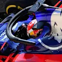 Pierre Gasly (FRA) Scuderia Toro Rosso STR12 at Formula One Testing, Day Two, Yas Marina Circuit, Abu Dhabi, UAE, Wednesday 29 November 2017. © Mark Sutton/Sutton Images