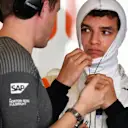 Lando Norris (GBR) McLaren at Formula One Testing, Day Two, Yas Marina Circuit, Abu Dhabi, UAE, Wednesday 29 November 2017. © Mark Sutton/Sutton Images