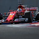 Sebastian Vettel (GER) Ferrari SF70-H at Formula One World Championship, Rd20, Abu Dhabi Grand Prix, Practice, Yas Marina Circuit, Abu Dhabi, UAE, Friday 24 November 2017. © Kym Illman/Sutton Images