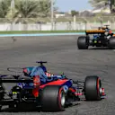 Brendon Hartley (NZL) Scuderia Toro Rosso STR12 at Formula One World Championship, Rd20, Abu Dhabi Grand Prix, Practice, Yas Marina Circuit, Abu Dhabi, UAE, Friday 24 November 2017. © Kym Illman/Sutton Images