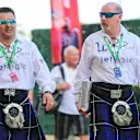 Fans wearing Kilts at Formula One World Championship, Rd20, Abu Dhabi Grand Prix, Practice, Yas Marina Circuit, Abu Dhabi, UAE, Friday 24 November 2017. © Kym Illman/Sutton Images