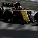 Nico Hulkenberg (GER) Renault Sport F1 Team RS17 at Formula One World Championship, Rd20, Abu Dhabi Grand Prix, Practice, Yas Marina Circuit, Abu Dhabi, UAE, Friday 24 November 2017. © James Gasperotti/Sutton Images