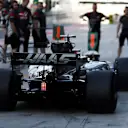 Romain Grosjean (FRA) Haas VF-17 at Formula One World Championship, Rd20, Abu Dhabi Grand Prix, Qualifying, Yas Marina Circuit, Abu Dhabi, UAE, Saturday 25 November 2017. © Manuel Goria/Sutton Images