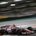 Esteban Ocon (FRA) Force India VJM10 at Formula One World Championship, Rd20, Abu Dhabi Grand Prix, Qualifying, Yas Marina Circuit, Abu Dhabi, UAE, Saturday 25 November 2017. © Lionel Ng/Sutton Images