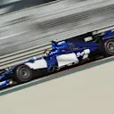 Pascal Wehrlein (GER) Sauber C36 at Formula One World Championship, Rd20, Abu Dhabi Grand Prix, Qualifying, Yas Marina Circuit, Abu Dhabi, UAE, Saturday 25 November 2017. © Lionel Ng/Sutton Images