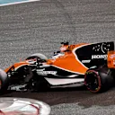 Fernando Alonso (ESP) McLaren MCL32 at Formula One World Championship, Rd20, Abu Dhabi Grand Prix, Race, Yas Marina Circuit, Abu Dhabi, UAE, Sunday 26 November 2017. © Simon Galloway/Sutton Images