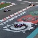 Brendon Hartley (NZL) Scuderia Toro Rosso STR12 runs wide at Formula One World Championship, Rd20, Abu Dhabi Grand Prix, Race, Yas Marina Circuit, Abu Dhabi, UAE, Sunday 26 November 2017. © Simon Galloway/Sutton Images