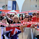 Fans at Formula One World Championship, Rd20, Abu Dhabi Grand Prix, Race, Yas Marina Circuit, Abu Dhabi, UAE, Sunday 26 November 2017. © Simon Galloway/Sutton Images