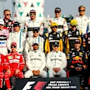 F1 drivers goup photo at Formula One World Championship, Rd20, Abu Dhabi Grand Prix, Race, Yas Marina Circuit, Abu Dhabi, UAE, Sunday 26 November 2017. © Kym Illman/Sutton Images