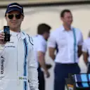 Felipe Massa (BRA) Williams at the Williams team photo at Formula One World Championship, Rd20, Abu Dhabi Grand Prix, Race, Yas Marina Circuit, Abu Dhabi, UAE, Sunday 26 November 2017. © Lionel Ng/Sutton Images