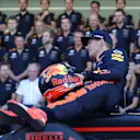 From Sunday... Max Verstappen (NED) Red Bull Racing at the Red Bull Racing Team photo at Formula One World Championship, Rd20, Abu Dhabi Grand Prix, Race, Yas Marina Circuit, Abu Dhabi, UAE, Sunday 26 November 2017. © Lionel Ng/Sutton Images