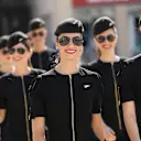 Grid girls at Formula One World Championship, Rd20, Abu Dhabi Grand Prix, Race, Yas Marina Circuit, Abu Dhabi, UAE, Sunday 26 November 2017. © Lionel Ng/Sutton Images