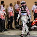 Sergio Perez (MEX) Force India in parc ferme at Formula One World Championship, Rd20, Abu Dhabi Grand Prix, Race, Yas Marina Circuit, Abu Dhabi, UAE, Sunday 26 November 2017. © Kym Illman/Sutton Images