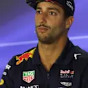 Daniel Ricciardo (AUS) Red Bull Racing in the Press Conference at Formula One World Championship, Rd20, Abu Dhabi Grand Prix, Preparations, Yas Marina Circuit, Abu Dhabi, UAE, Thursday 23 November 2017. © Lionel Ng/Sutton Images