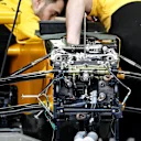 Renault Sport F1 Team RS17 chassis and front suspension detail at Formula One World Championship, Rd1, Australian Grand Prix, Practice, Albert Park, Melbourne, Australia, Friday 24 March 2017. © Sutton Motorsport Images