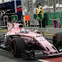 Sergio Perez (MEX) Force India VJM10 at Formula One World Championship, Rd1, Australian Grand Prix, Practice, Albert Park, Melbourne, Australia, Friday 24 March 2017. © Sutton Motorsport Images