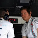 Paddy Lowe (GBR) Technical Director and Rob Smedley (GBR) Williams Head of Vehicle Performance on the pit wall at F1 World Championship, Australian Grand Prix, Practice, Albert Park, Melbourne, Australia, Friday 24 March 2017. © Sutton Motorsport Images