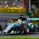 Lewis Hamilton (GBR) Mercedes-Benz F1 W08 Hybrid at Formula One World Championship, Rd1, Australian Grand Prix, Practice, Albert Park, Melbourne, Australia, Friday 24 March 2017. © Sutton Motorsport Images