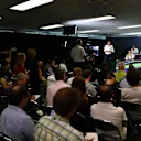 Media in the Press Conference at Formula One World Championship, Rd1, Australian Grand Prix, Practice, Albert Park, Melbourne, Australia, Friday 24 March 2017. © Sutton Motorsport Images