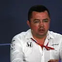 Eric Boullier (FRA) McLaren Racing Director in the Press Conference at Formula One World Championship, Rd1, Australian Grand Prix, Practice, Albert Park, Melbourne, Australia, Friday 24 March 2017. © Sutton Motorsport Images