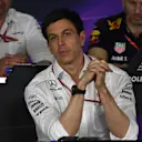 Toto Wolff (AUT) Mercedes AMG F1 Director of Motorsport in the Press Conference at Formula One World Championship, Rd1, Australian Grand Prix, Practice, Albert Park, Melbourne, Australia, Friday 24 March 2017. © Sutton Motorsport Images
