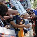 Daniel Ricciardo (AUS) Red Bull Racing fans selfie at Formula One World Championship, Rd1, Australian Grand Prix, Qualifying, Albert Park, Melbourne, Australia, Saturday 25 March 2017. © Sutton Motorsport Images