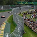 Esteban Ocon (FRA) Force India VJM10 at Formula One World Championship, Rd1, Australian Grand Prix, Qualifying, Albert Park, Melbourne, Australia, Saturday 25 March 2017. © Sutton Motorsport Images