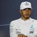 Lewis Hamilton (GBR) Mercedes AMG F1 in the Press Conference at Formula One World Championship, Rd1, Australian Grand Prix, Race, Albert Park, Melbourne, Australia, Sunday 26 March 2017. © Sutton Motorsport Images