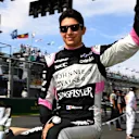 Esteban Ocon (FRA) Force India F1 on the drivers parade at Formula One World Championship, Rd1, Australian Grand Prix, Race, Albert Park, Melbourne, Australia, Sunday 26 March 2017. © Sutton Motorsport Images