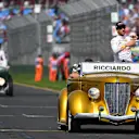 Daniel Ricciardo (AUS) Red Bull Racing on the drivers parade at Formula One World Championship, Rd1, Australian Grand Prix, Race, Albert Park, Melbourne, Australia, Sunday 26 March 2017. © Sutton Motorsport Images