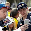 Max Verstappen (NED) Red Bull Racing fans selfie at Formula One World Championship, Rd1, Australian Grand Prix, Race, Albert Park, Melbourne, Australia, Sunday 26 March 2017. © Sutton Motorsport Images